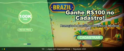 Bônus de Boas-Vindas Incrível banner image
